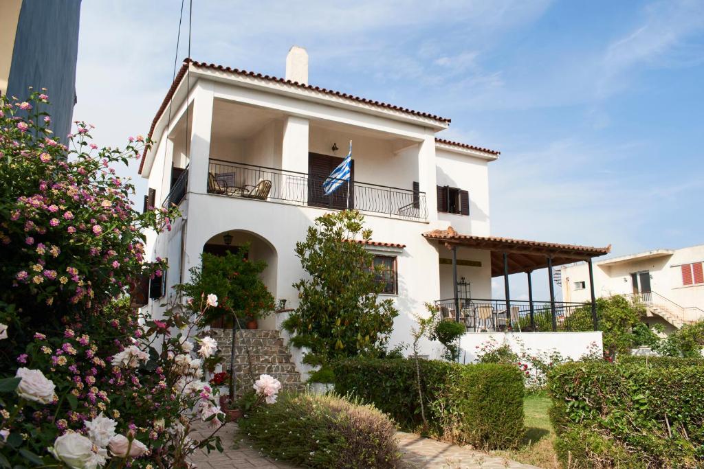 House exterior with garden